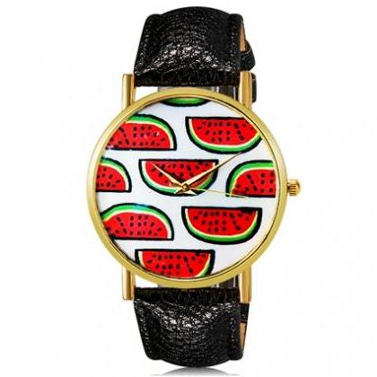 Watermelon Watch (black)