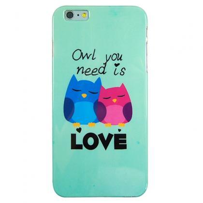 Loving Owls Pattern Tpu Case For Iphone 6 Plus..