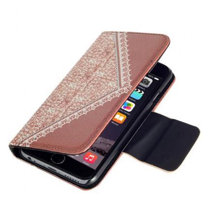 Bowknot Wallet Style Leather Case With Chain And..