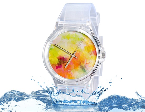 Unisex Willis Fashion Water Resistant Analog Wrist Watch With Dull Polish Silicone Band (yellow Orange) M.