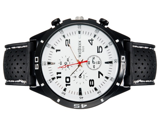 Weijieer 5020 Unisex Fashionable Analog Wrist Watch With H m s