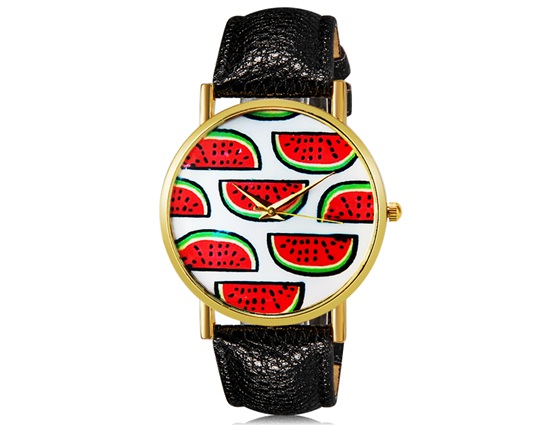 Watermelon Watch (black)