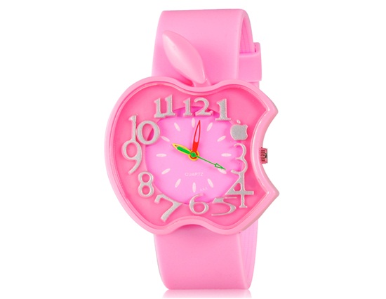 Fashionable Kid /women Analog Quartz Wrist Watch (pink)