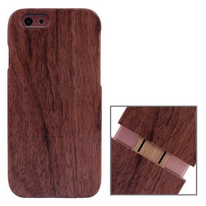 Cherry Wood Material Case For Iphone 6 Plus & 6s Plus(red)