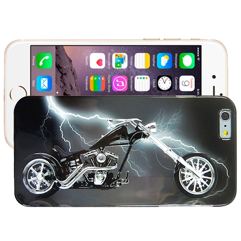 Motorcycle Pattern Tpu Case For Iphone 6 Plus & 6s Plus