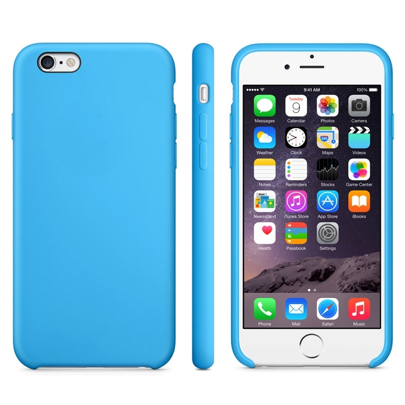 Anti-slip Frosted Tpu Case For Iphone 6 Plus & 6s Plus(blue)