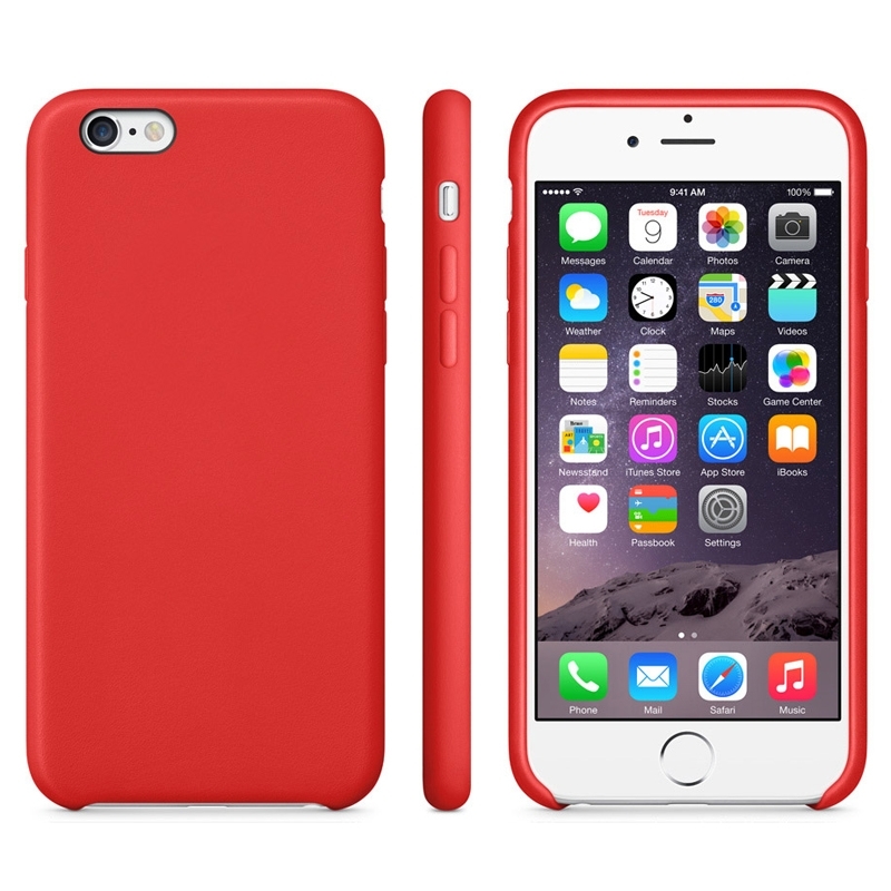 Anti-slip Frosted Tpu Case For Iphone 6 Plus & 6s Plus(red)