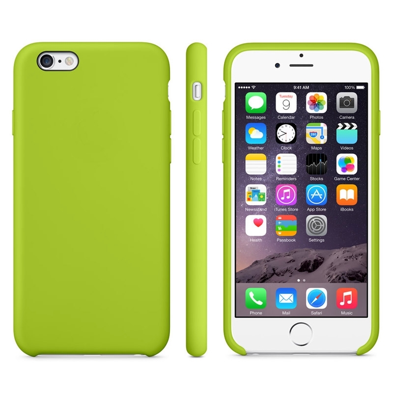 Anti-slip Frosted Tpu Case For Iphone 6 Plus & 6s Plus(green)