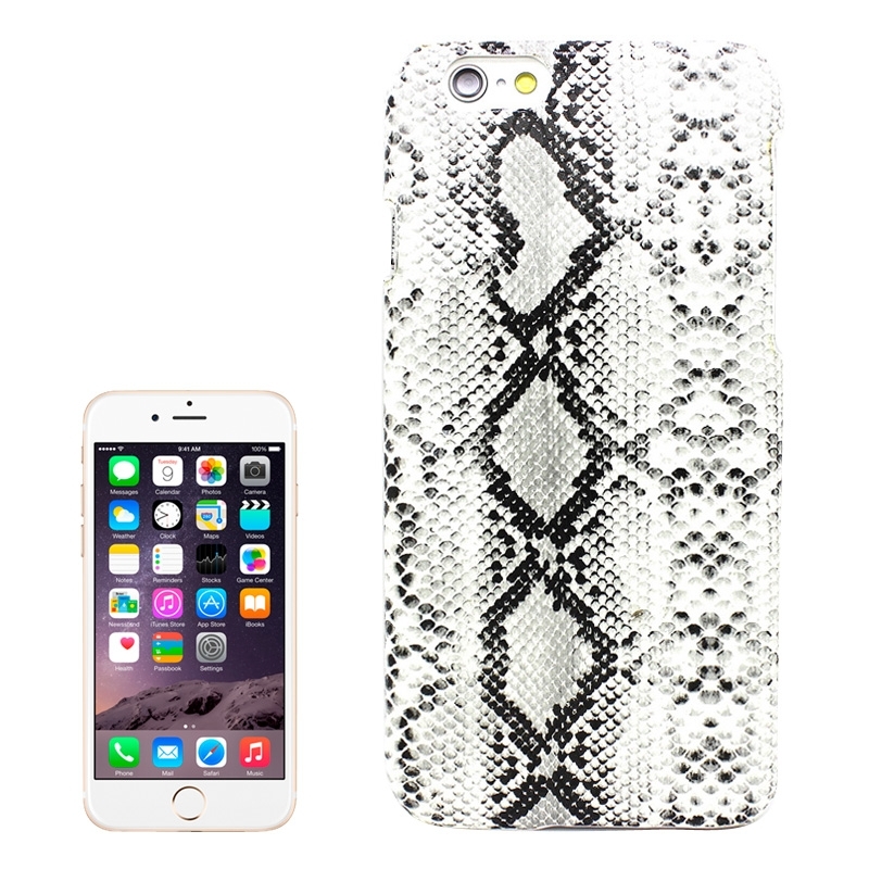 Snakeskin Pattern Paste Skin Hard Case For Iphone 6 Plus & 6s Plus(white)
